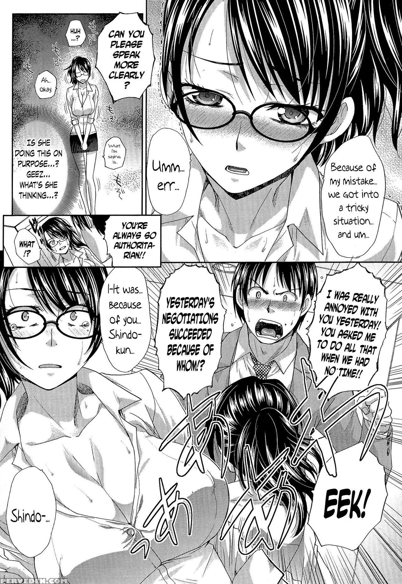 [itaba Hiroshi] Kachiki Na Shachou Wa Jitsu Wa M...!? | The Strong-minded Company President Is Actually A Masochist...!? (kyonyuu Akugi) [english] [n04h] Chapter 1 Page 6