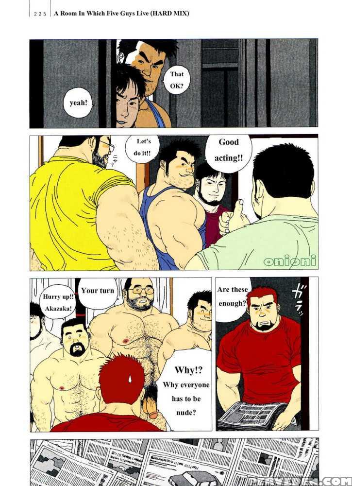 [jiraiya] Five Guys In One Room Hard Mix [eng] [full Color] 1