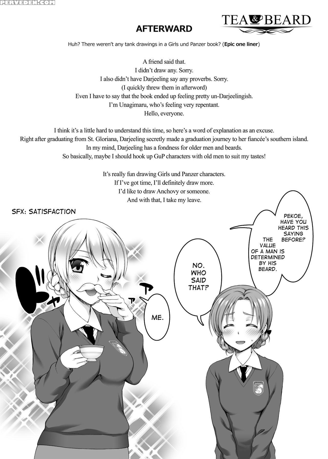 [kabayakiya (unagimaru)] Tea&beard (girls Und Panzer) [english] [decensored] [2d-market.com] 1