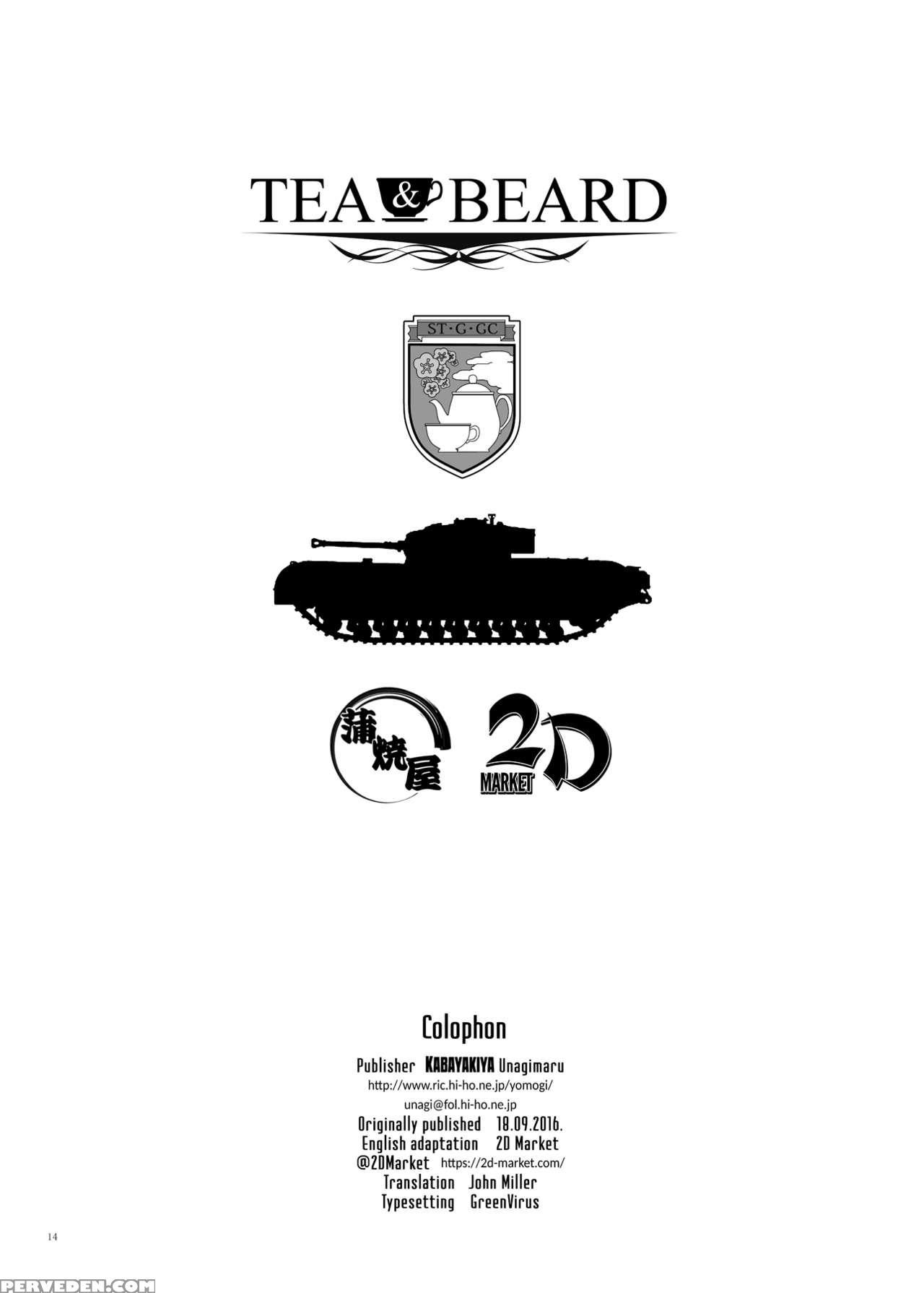 [kabayakiya (unagimaru)] Tea&beard (girls Und Panzer) [english] [decensored] [2d-market.com] 1