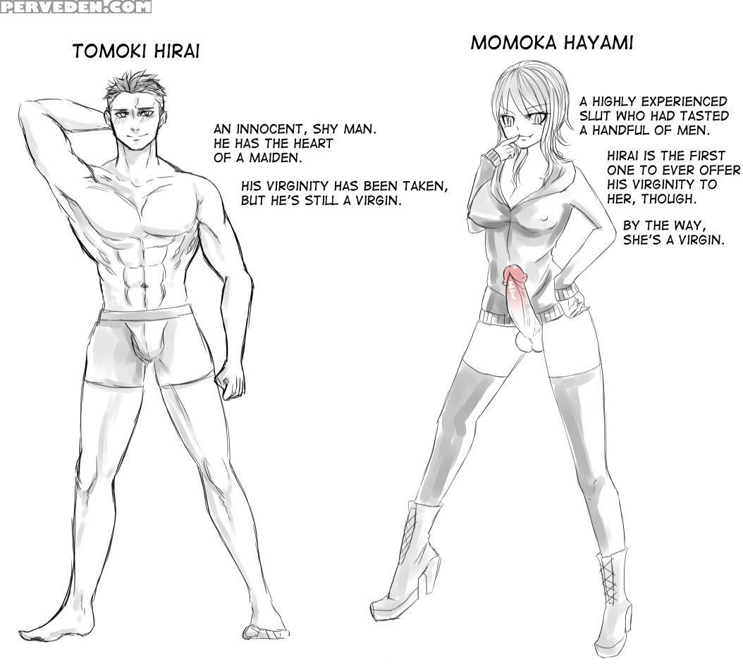 [kazuha] Futanari X Guy (3 Parts) [desudesu] 1