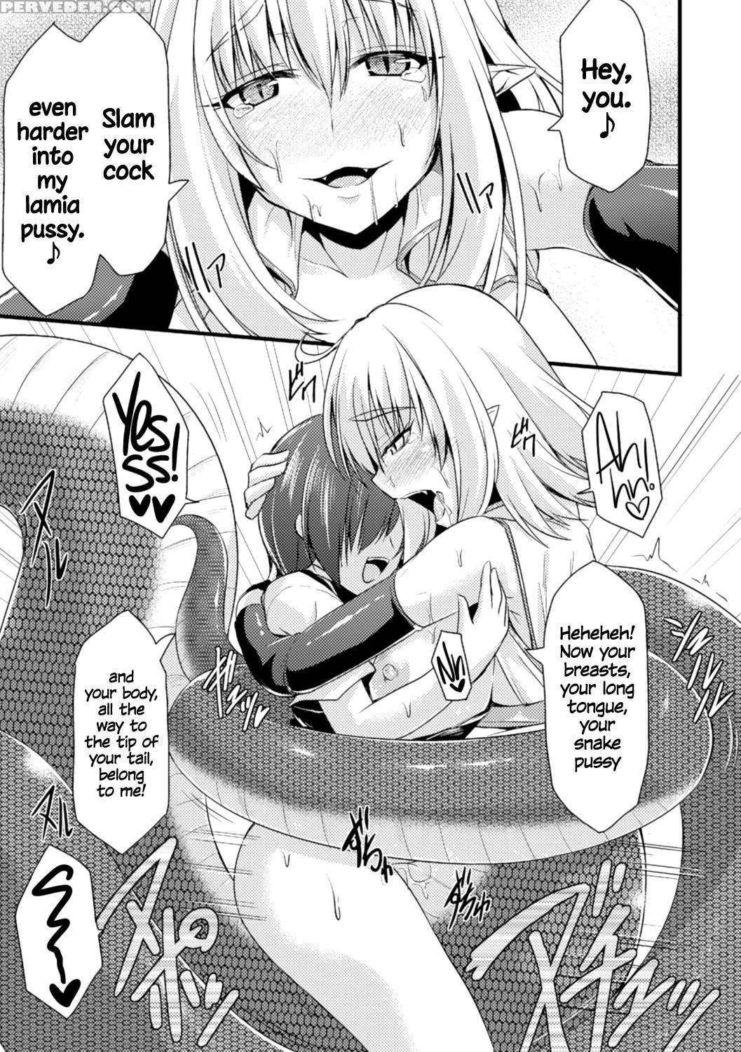 [kirisaki Byakko] The Snake That Slithers Up To Her (bessatsu Comic Unreal Monster Musume Paradise Digital Ban Vol. 7) [english] =dark Mac + Cw= [digital] Chapter 1 Page 13