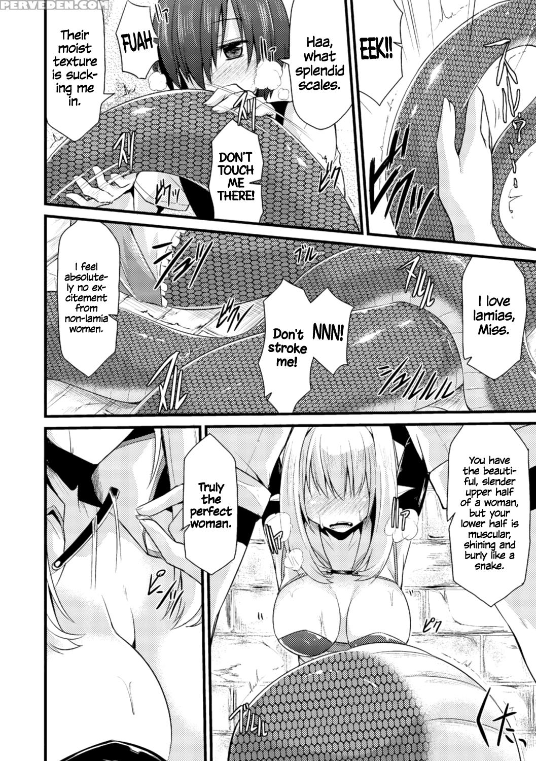 [kirisaki Byakko] The Snake That Slithers Up To Her (bessatsu Comic Unreal Monster Musume Paradise Digital Ban Vol. 7) [english] =dark Mac + Cw= [digital] Chapter 1 Page 4
