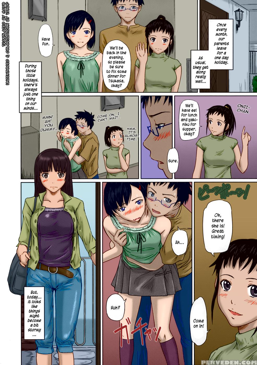 [kisaragi Gunma] Giri Giri Sisters Ch. 1-4+extra [english] [saha] [colorized] [decensored] Chapter 1 Page 77