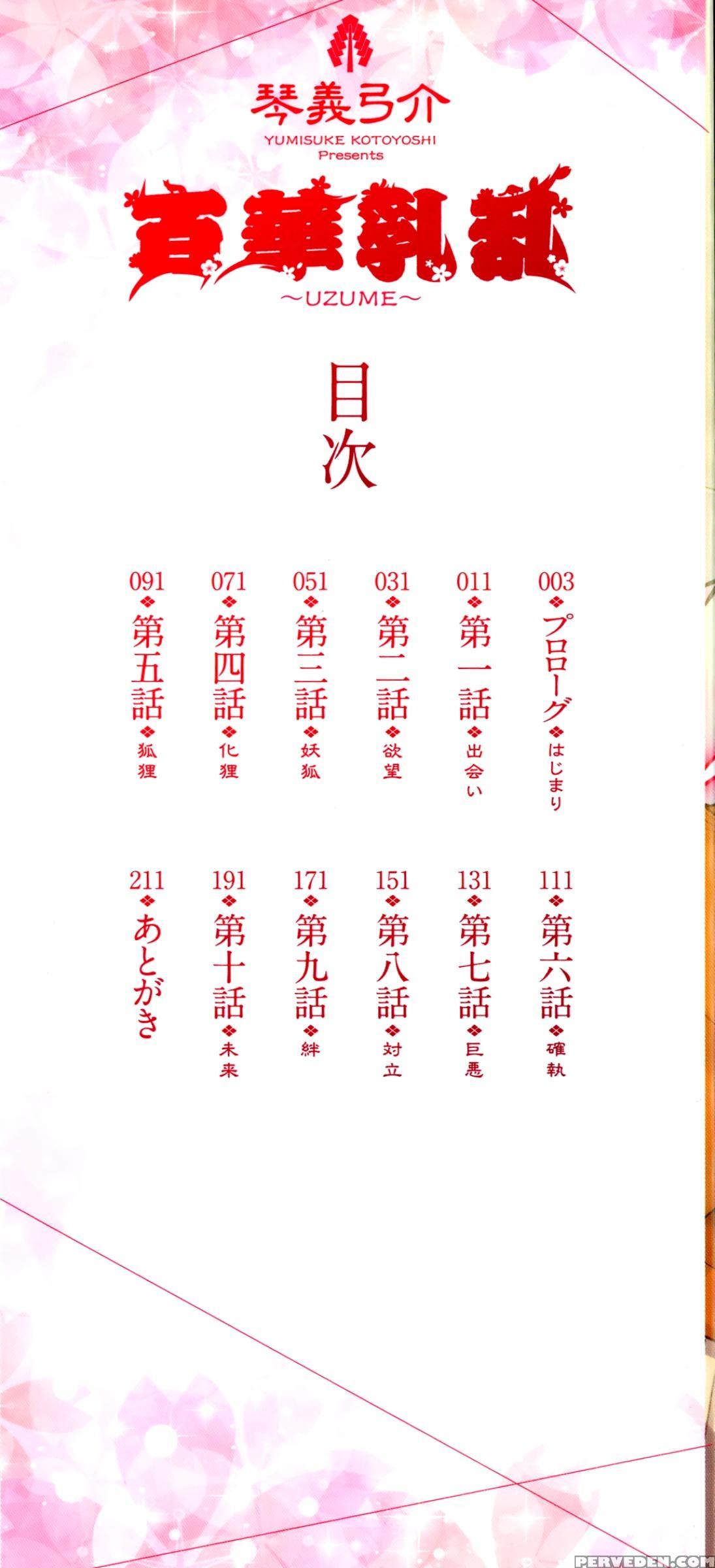 [kotoyoshi Yumisuke] Hyakka Nyuuran ~uzume~ | Hundred Blossoms Raging Boobs ~uzume~ Ch.0-3 [english] 1