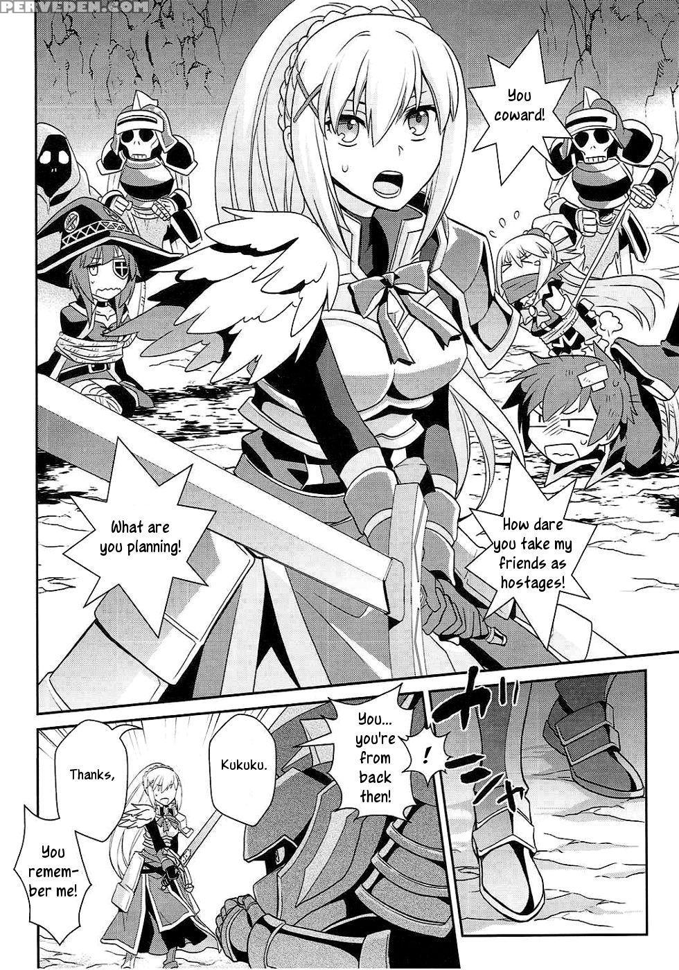 [kuku Ya (ckj)] Kono Uruwashii Onna Kishi Ni Oshioki O! (kono Subarashii Sekai Ni Syukufuku O!) [english] [rookie84] 1