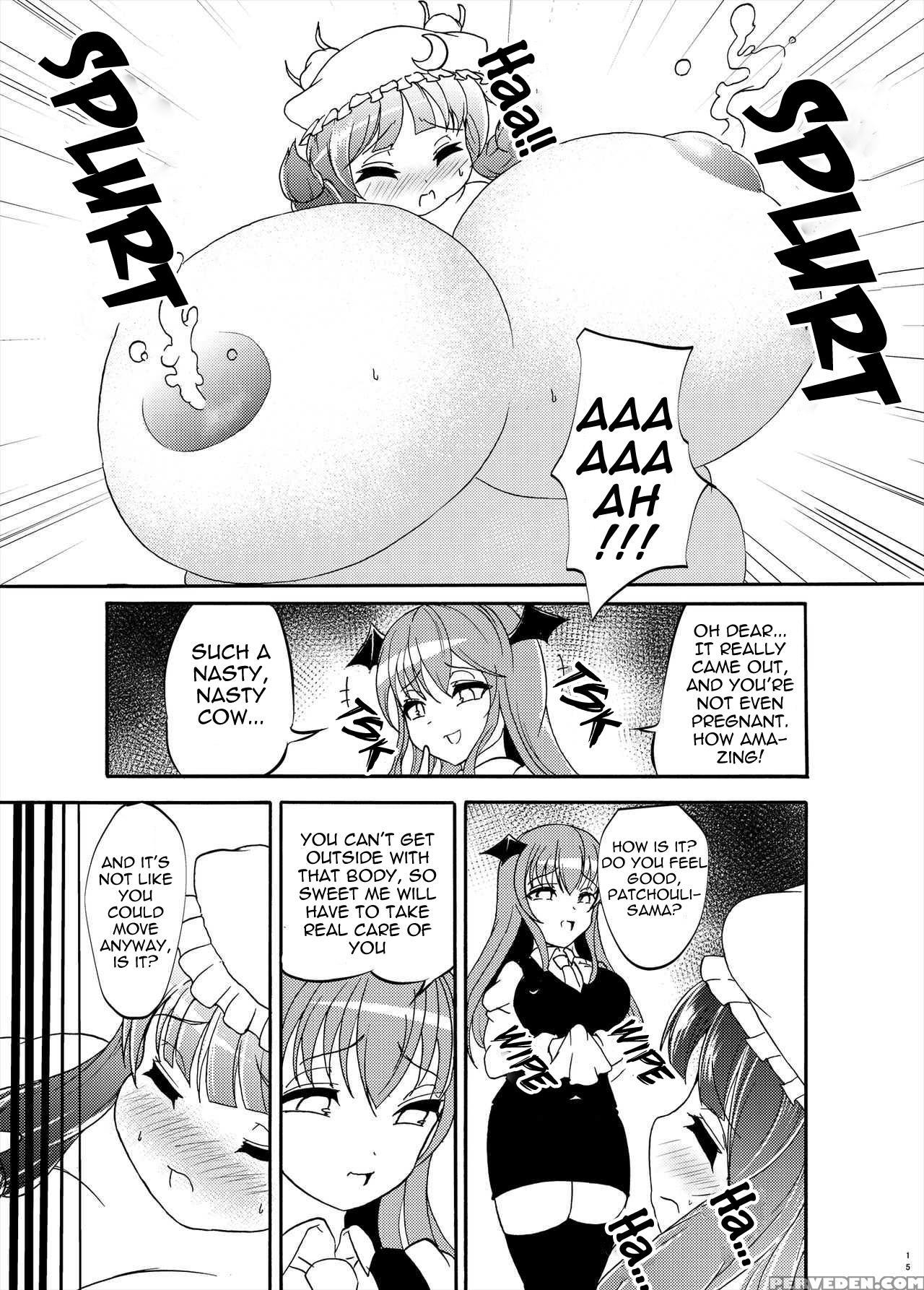 [kukuru] Patchouli-sama Gets Fat And Milky (english) 1