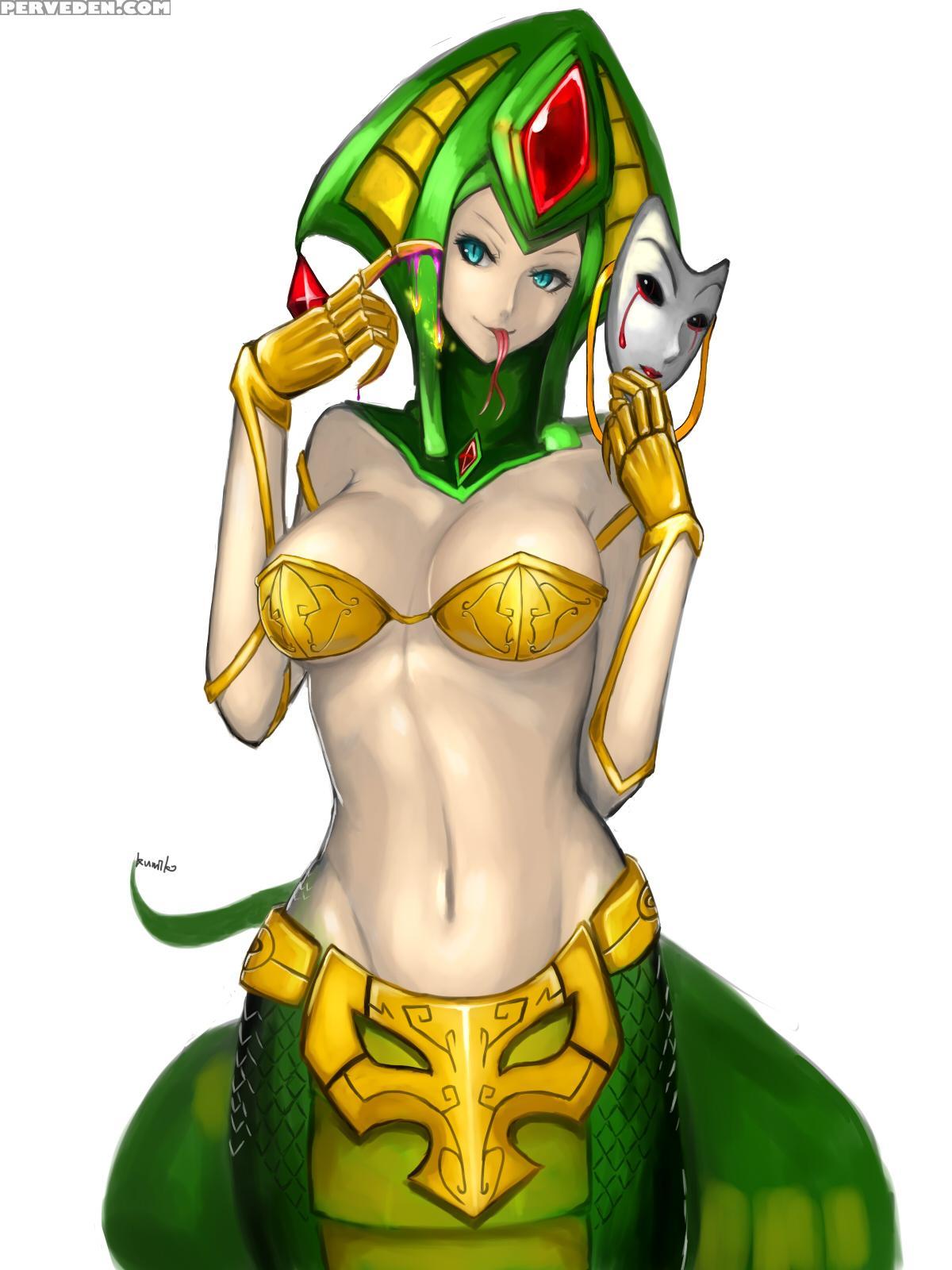 [kumiko] Love Of Lamia (league Of Legends) (color By Victor Dourden) (english) 1