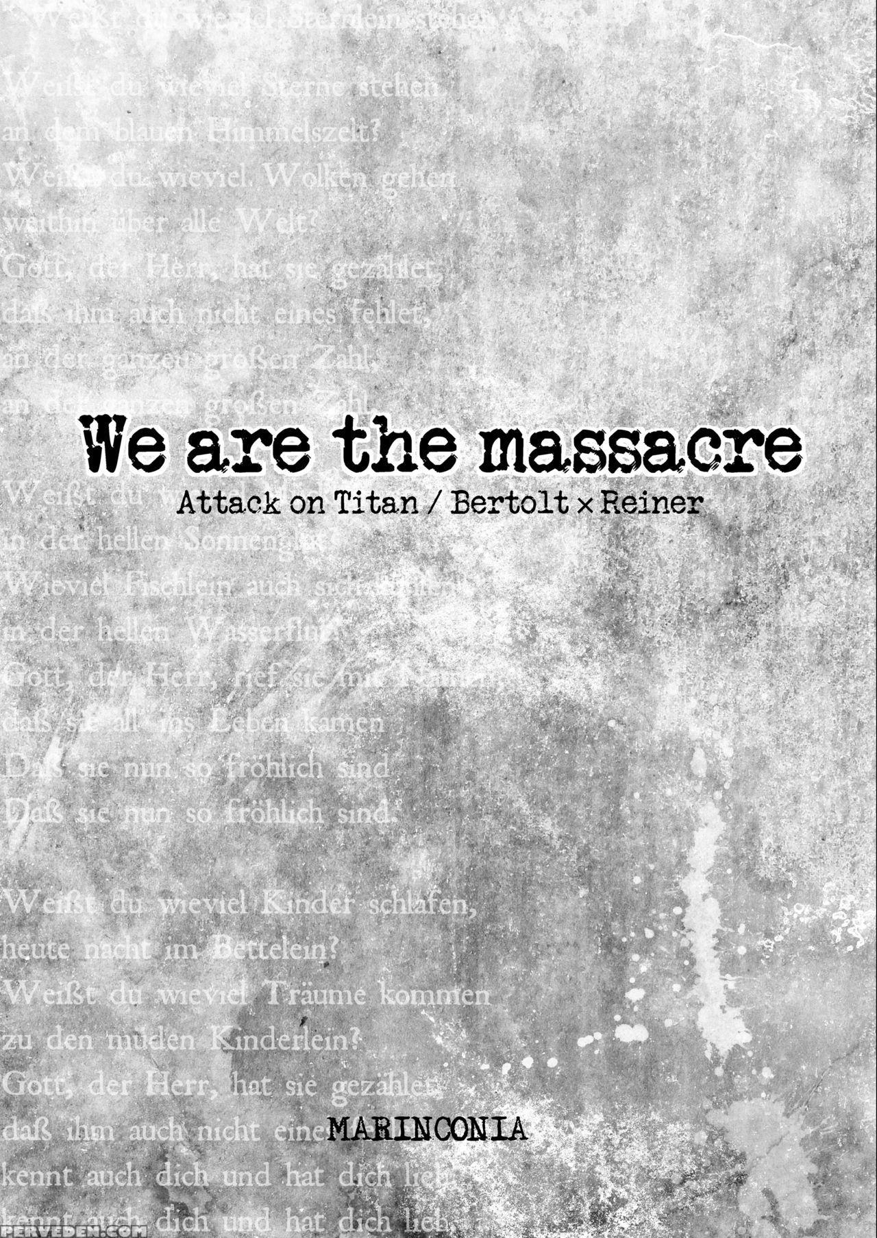 [marinconia (maru Mary)] We Are The Massacre (shingeki No Kyojin) [english] [zehi] [digital] 1