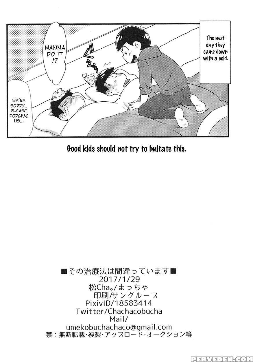 [matsucha. (maccha)] Sono Chiryou-hou Wa Machigatte Imasu | This Treatment Is Wrong (osomatsu-san) [english] [rotti Totti] 1