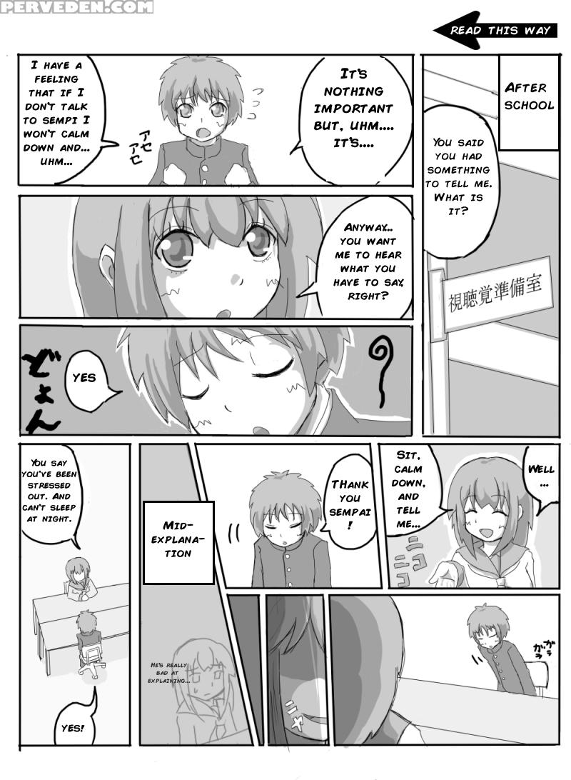 [meguru-san] Consultation With Senpai [english] [hypnohub.net] [ongoing] 1