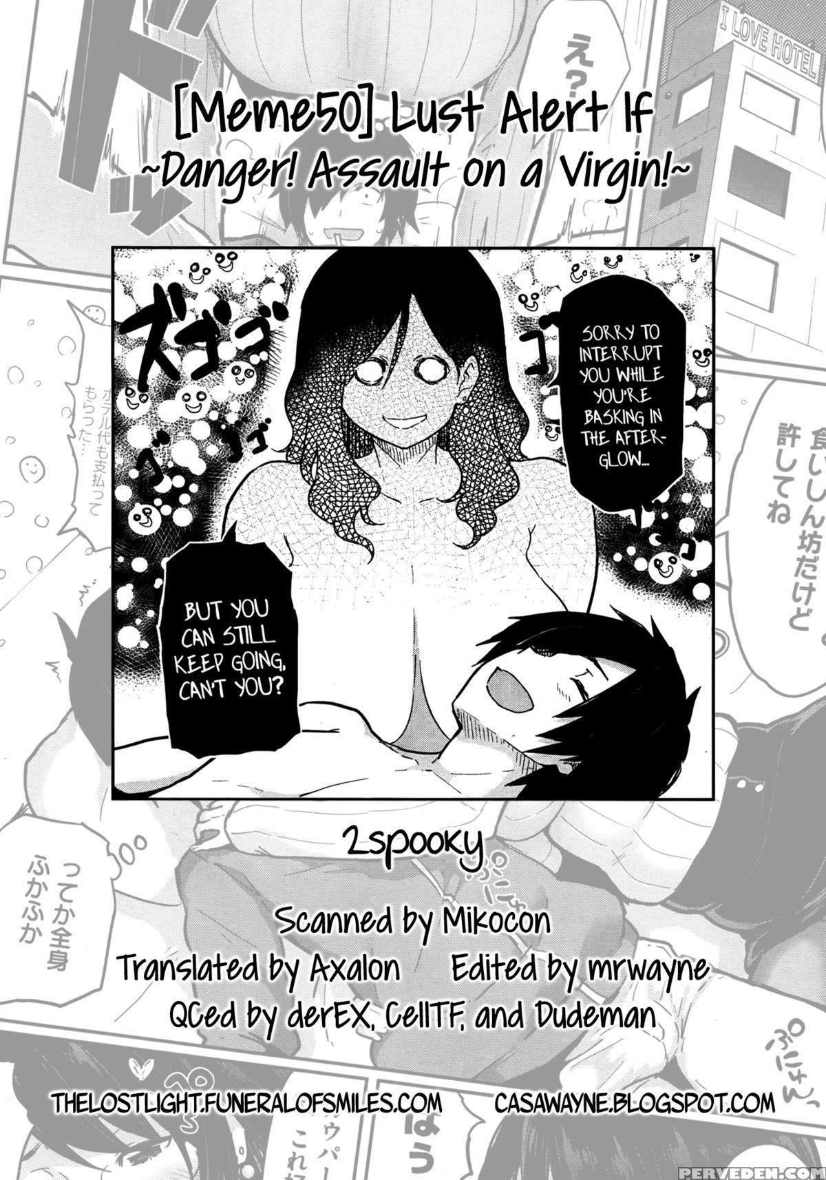 [meme50] Hatsujou Keihou If... ~pinchi! Doutei No Kyoushuu! No Maki~| Lust Alert If... ~danger! Assault On A Virgin!~ (comic Shitsurakuten 2016-03) [english] =tll + Cw= Chapter 1 Page 13