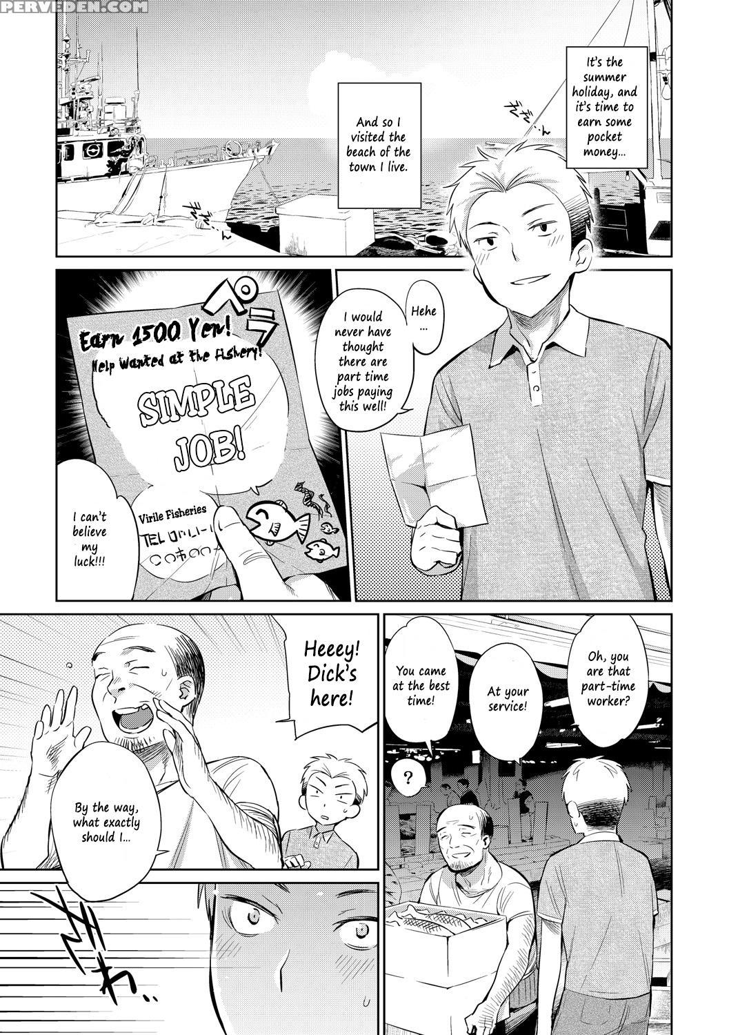 [mizone] Jikyuu 1500 Yen!! Gyogyou O Tetsudau Kantan Na Oshigoto Desu. (dansei Nomi Bashou) Zenpen | Earn 1500 Yen! Help Wanted At Fishery! Easy Job! (only Male Applicants Please) (part One) [english] [the Butterfly Khan] [decensored] [digital] 1