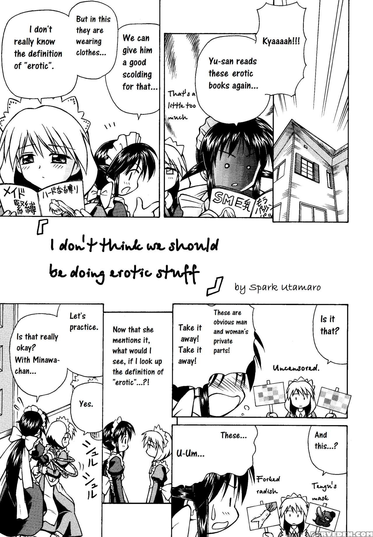 [mongoose Studio (spark Utamaro)] Ecchi Nano Wa Ikenai To Omoimasu Yo Ne | I Don't Think We Should Be Doing Erotic Stuff (mahoro De Ikou!!) (mahoromatic) [english] [crowkarasu] 1