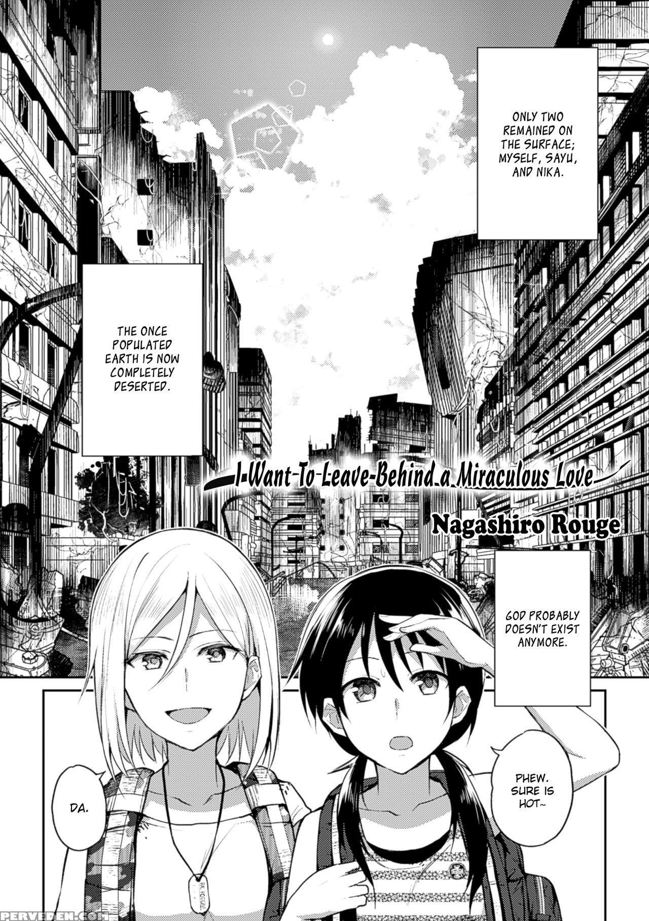 [nagashiro Rouge] Kiseki No Suki O Nokoshitai | I Want To Leave Behind A Miraculous Love (2d Comic Magazine Yuri Ninshin Vol. 3) [english] [ U Scanlations] [digital] 1