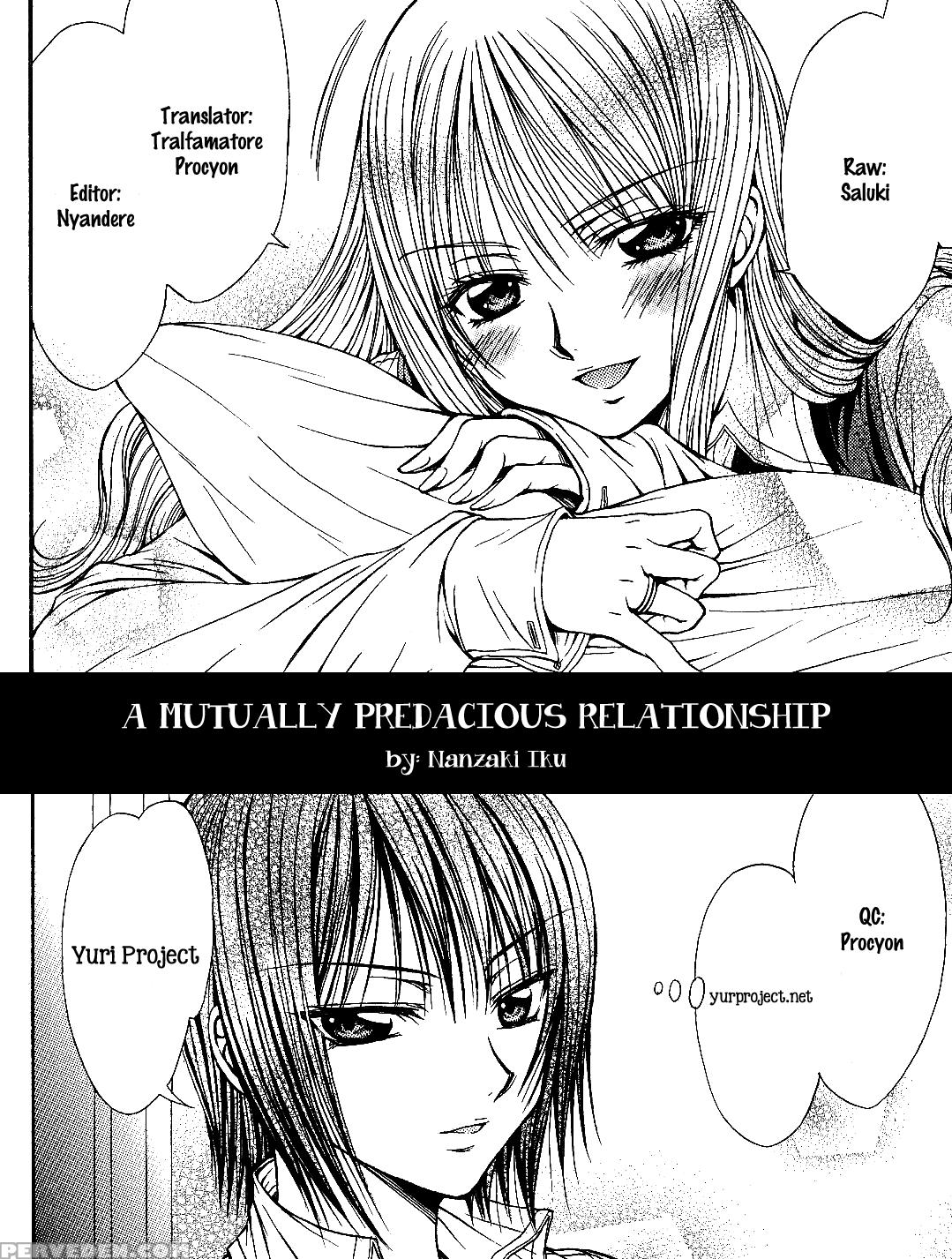 [nanzaki Iku] Sougou Hoshoku Relation | A Mutually Predacious Relationship (girls Love Vol. 2 -strawberry Milk Shake-) [english] {yuriproject} Chapter 1 Page 21