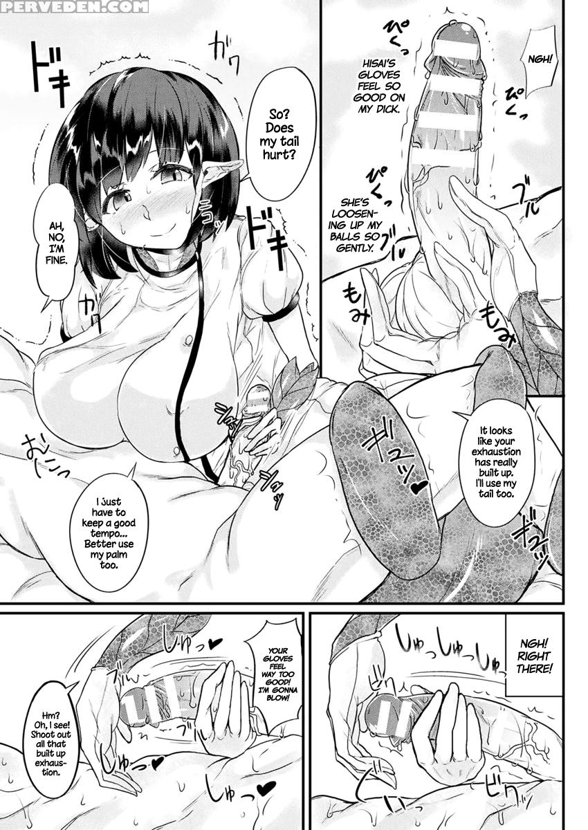 [niwatori Gunsou] Heijitsu No Lamia Massage | Weekday Lamia Massage (comic Unreal 2017-04 Vol. 66) [english] =dark Mac + Cw= [digital] Chapter 1 Page 7