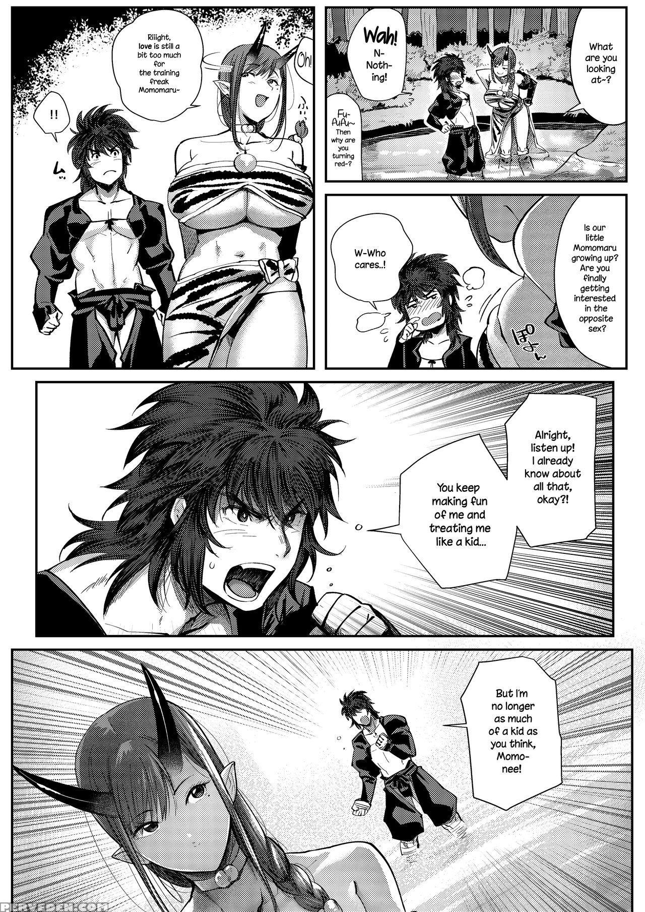 [norakurari. (nemu)] Oni To Wakamomo | The Oni And The Young Peach [english] {necromancr} [digital] Chapter 1 Page 7