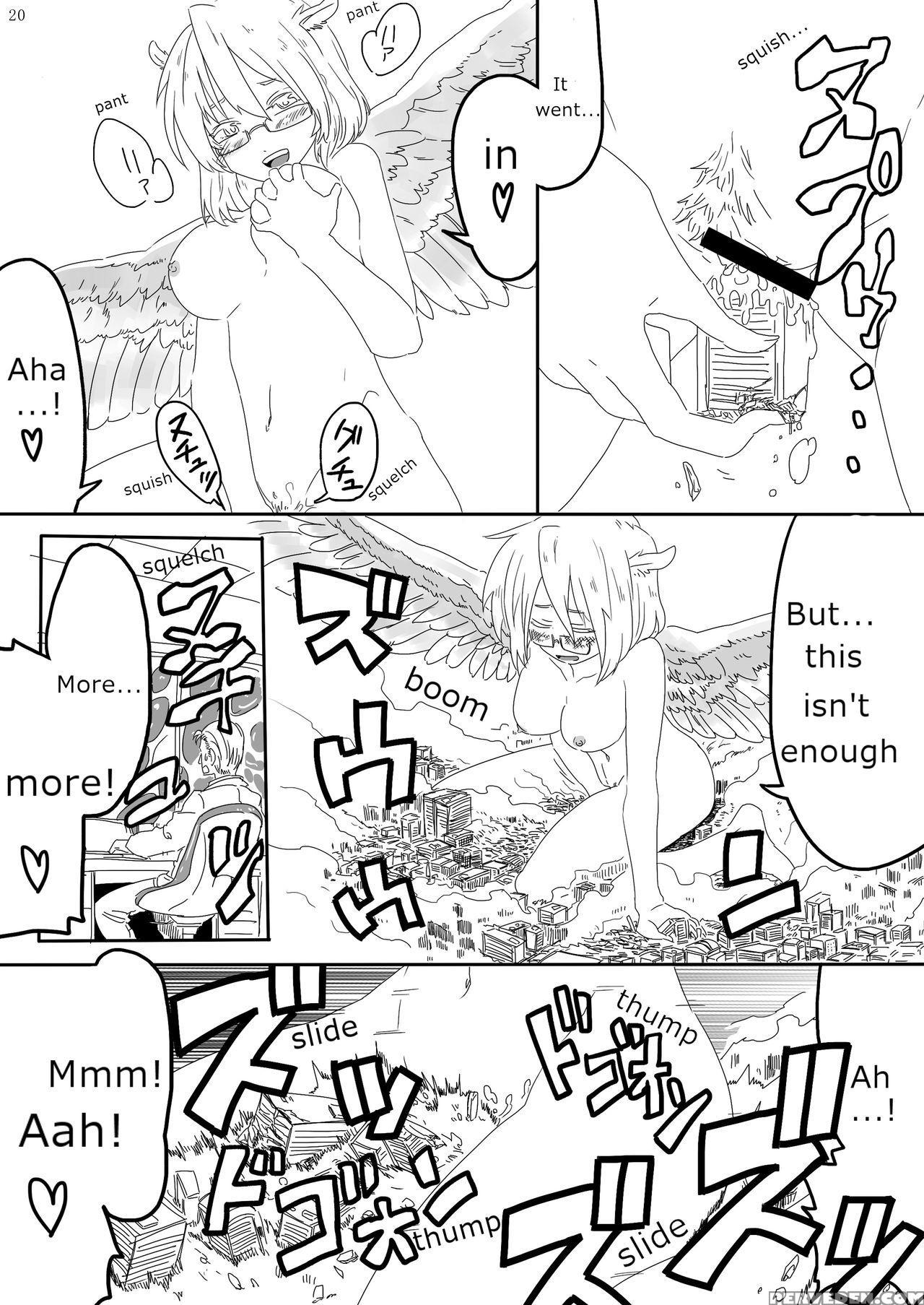 [ochikonium (ochiko Terada)] Kyo Onna Janee Kyodai Musume Da! | Not Big Girl, It's Giantess! [english] {ydnkm} [digital] Chapter 1 Page 20