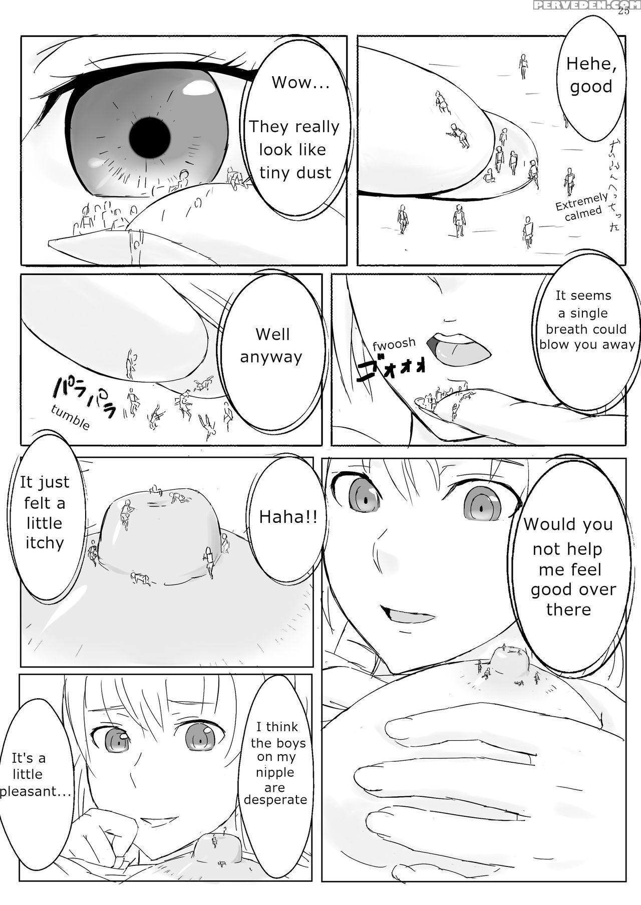 [ochikonium (ochiko Terada)] Kyo Onna Janee Kyodai Musume Da! | Not Big Girl, It's Giantess! [english] {ydnkm} [digital] Chapter 1 Page 25