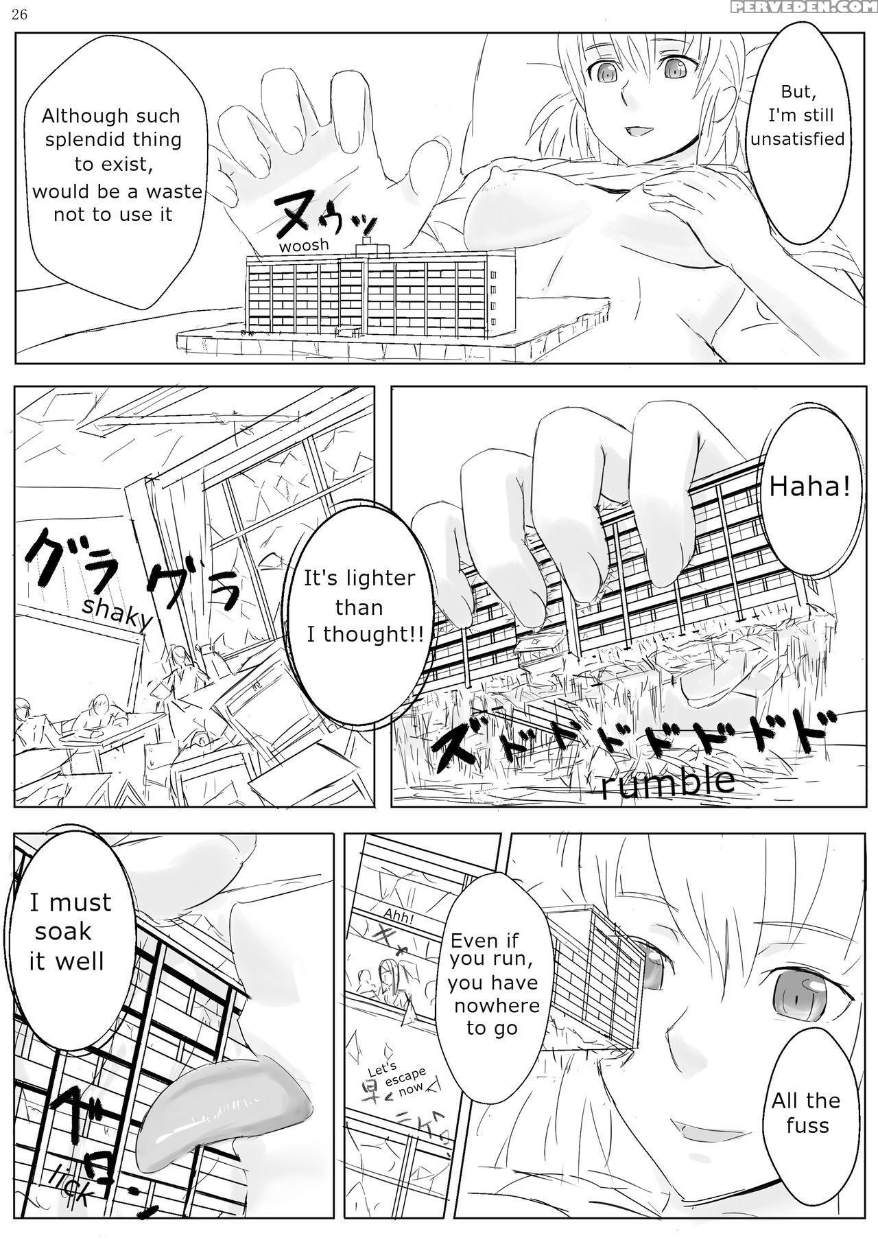 [ochikonium (ochiko Terada)] Kyo Onna Janee Kyodai Musume Da! | Not Big Girl, It's Giantess! [english] {ydnkm} [digital] Chapter 1 Page 26