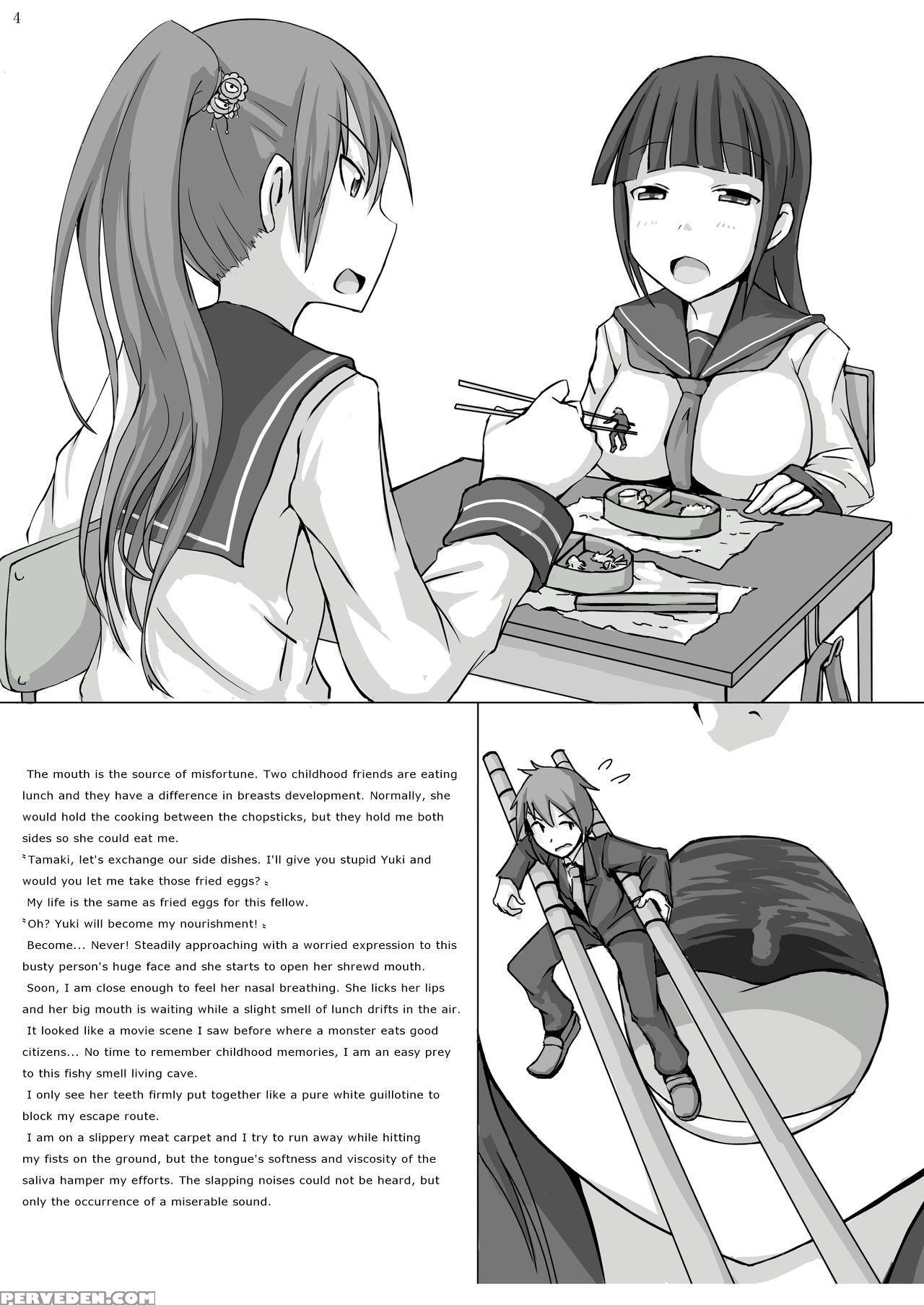 [ochikonium (ochiko Terada)] Kyo Onna Janee Kyodai Musume Da! | Not Big Girl, It's Giantess! [english] {ydnkm} [digital] Chapter 1 Page 4
