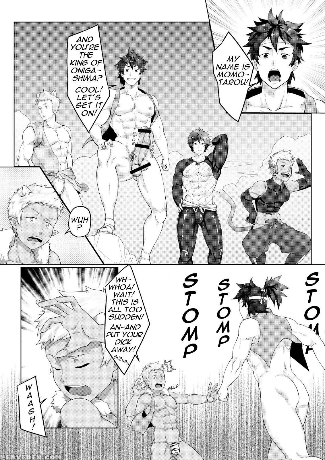 [pulin Nabe (kakenari)] Otogibanashi Momotarou [eng] 1