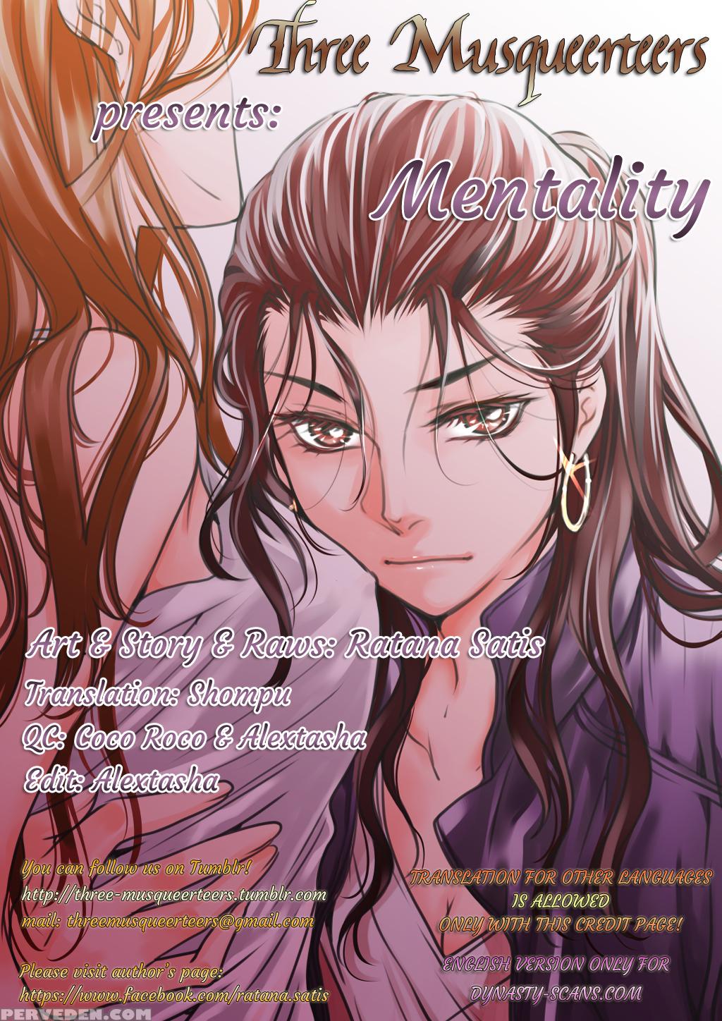 [ratana Satis] Mentality [english] [three Musqueerteers] 1