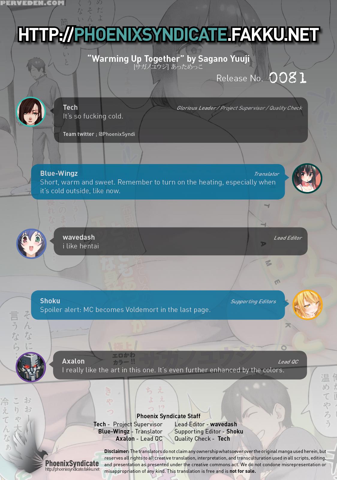 [sagano Yuuji] Warming Up Together (comic Anthurium 2015-04) [english] [psyn] 1