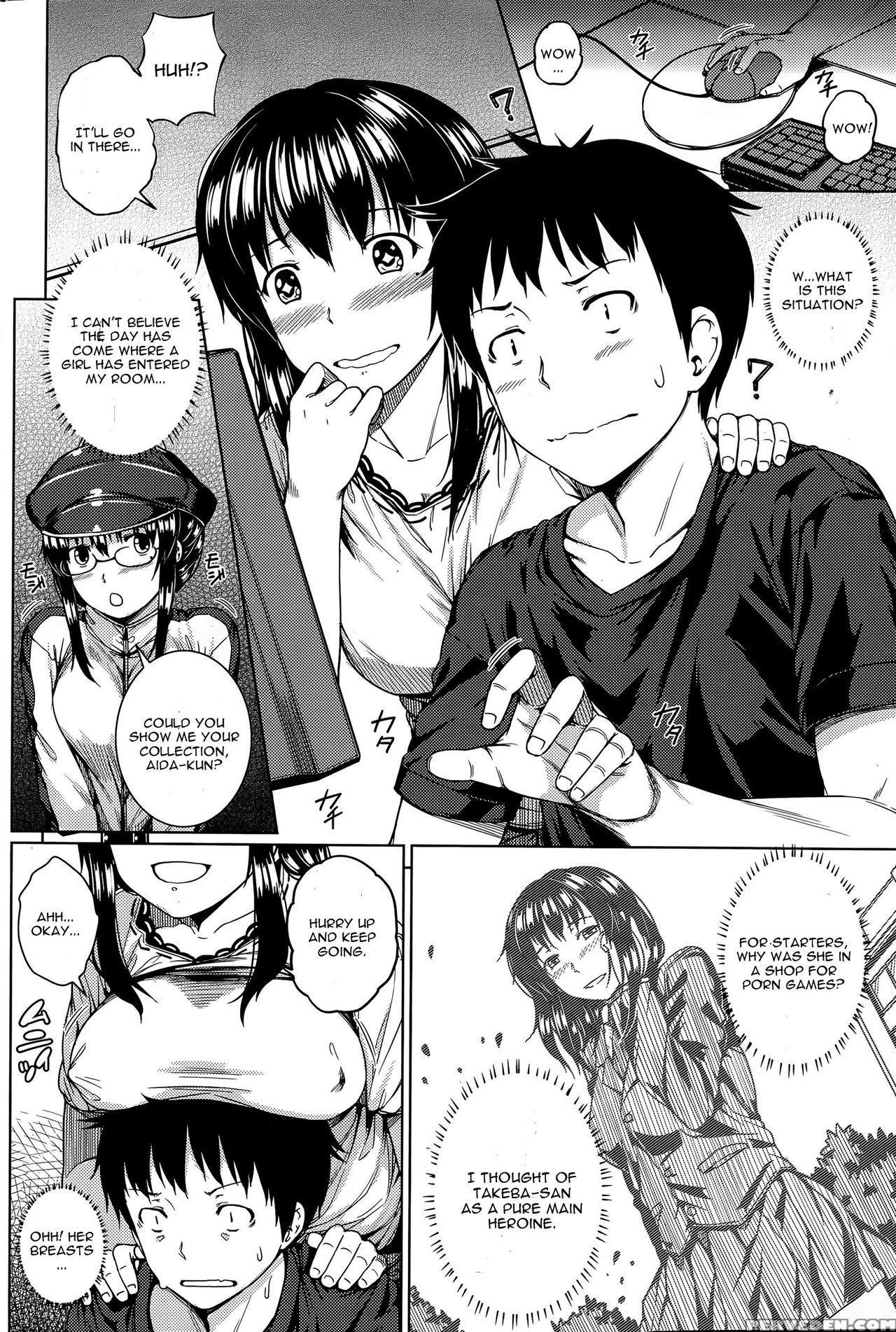 [saji-pen] Kanojo Ha H Na Game Nou (comic Penguin Club Sanzokuban 2015-09) [english] [cgrascal] 1