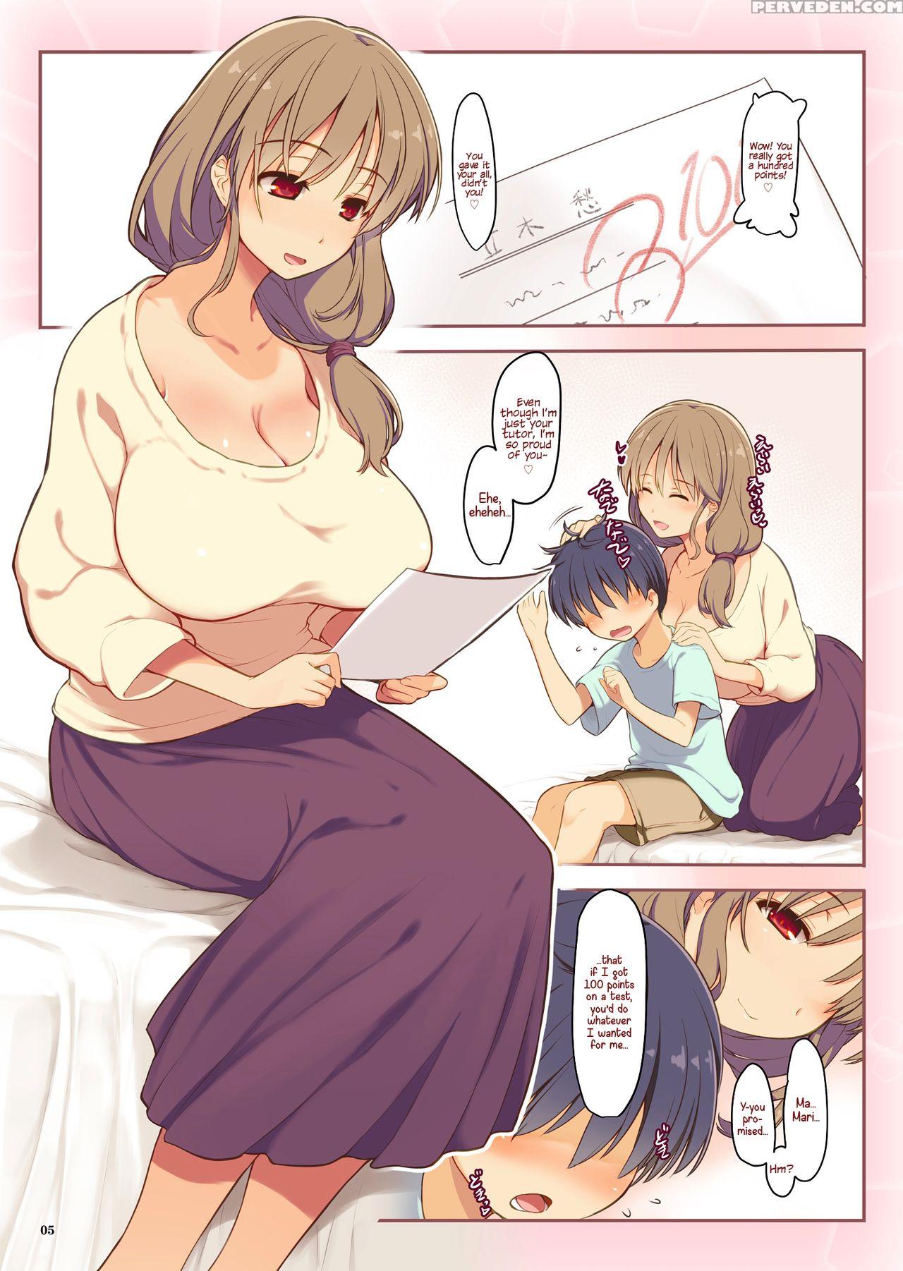 [shimoyakedou (ouma Tokiichi)] Test De 100-ten Toreta Kara Onee-san Ni H Na Onegai O Shitemita | I Got 100 Points On A Test, So I Asked My Cousin To Do Something Pervy [english] [rotoscopic] [digital] 1