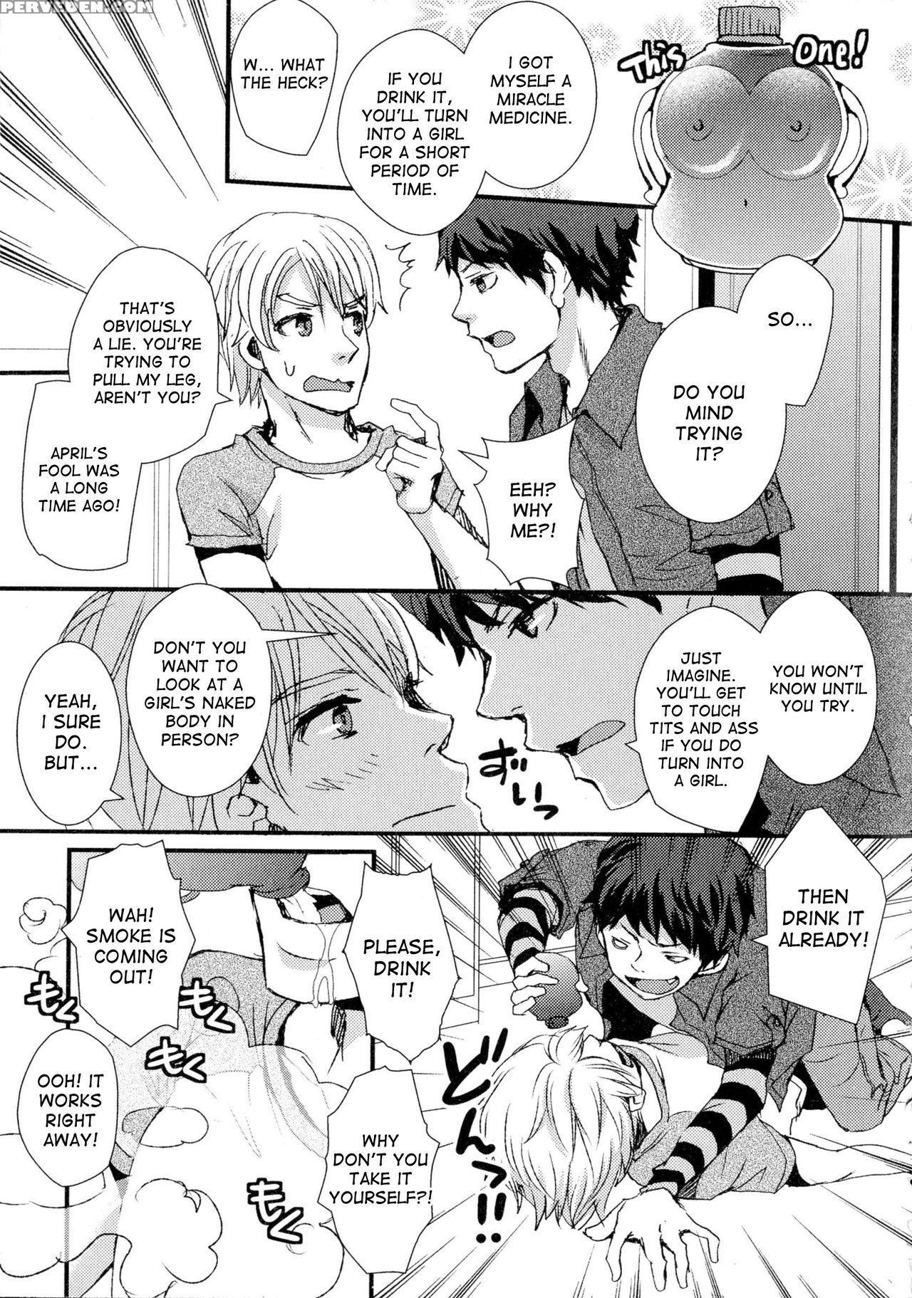 [shinogiri Zun] That Guy Said He's Gonna Stop Being A Virgin! (nyotaika Dynamites) [desudesu] 1