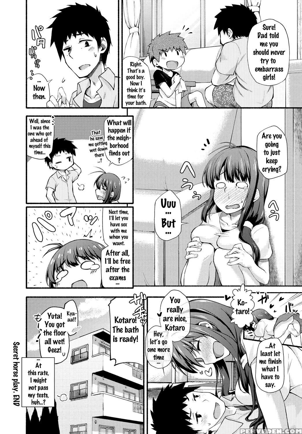 [shiraishinsuke] Naisho No Ouma-san Gokko | Secret Horse Play (comic Bavel 2017-01) [english] {doujins.com} [digital] Chapter 1 Page 22