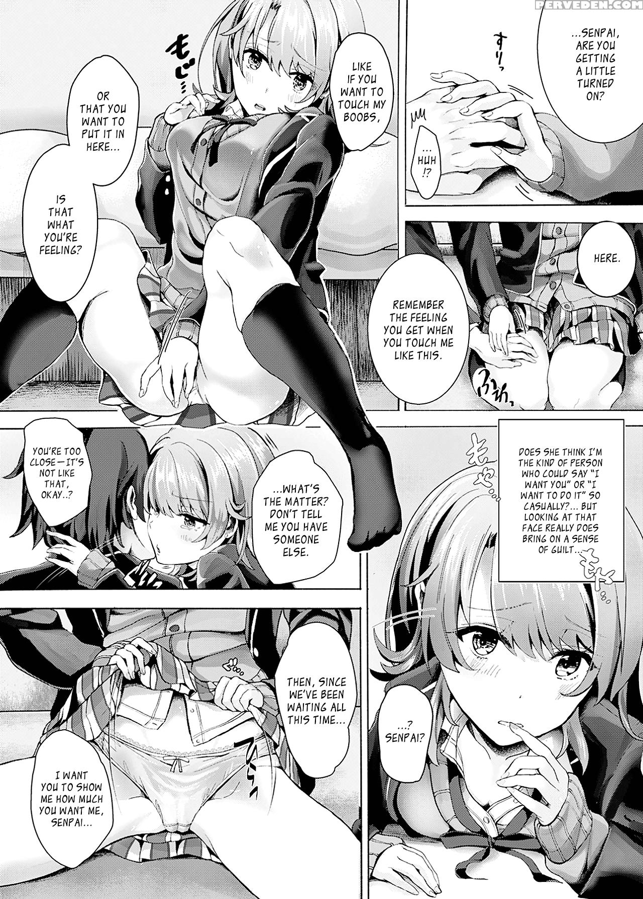 [shirojia (shirono Jia)] Gaman Shite, Hoshigatte. | Be Patient, Covet Me. (yahari Ore No Seishun Love Come Wa Machigatteiru.) [english] [clarinet] [digital] 1