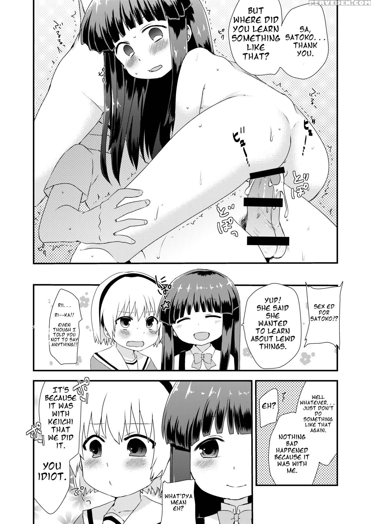 [shishunki (kakuzatou Yun)] Rika-chan To Satoko Ga Keiichi O Osou Hon (higurashi No Naku Koro Ni) [english] [digital] 1