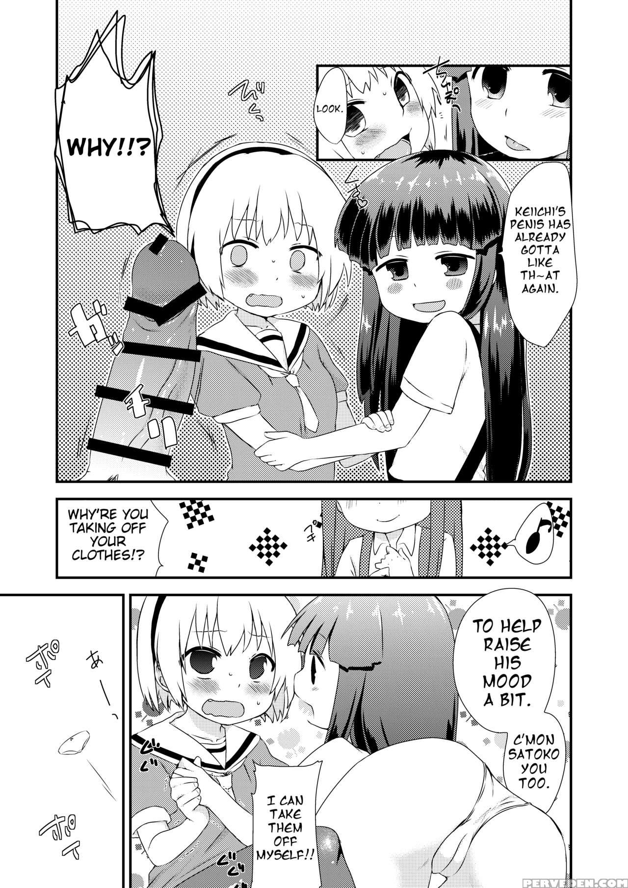 [shishunki (kakuzatou Yun)] Rika-chan To Satoko Ga Keiichi O Osou Hon (higurashi No Naku Koro Ni) [english] [digital] 1