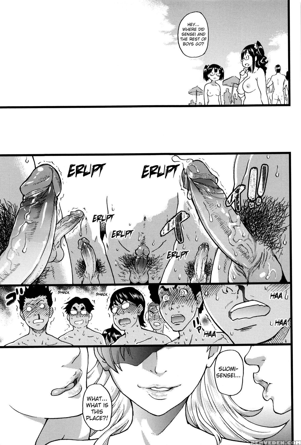 [shiwasu No Okina] Nudist Beach Ni Syuugaku Ryokoude!! - In School Trip To The Nudist Beach!! [english] [decensored] 1