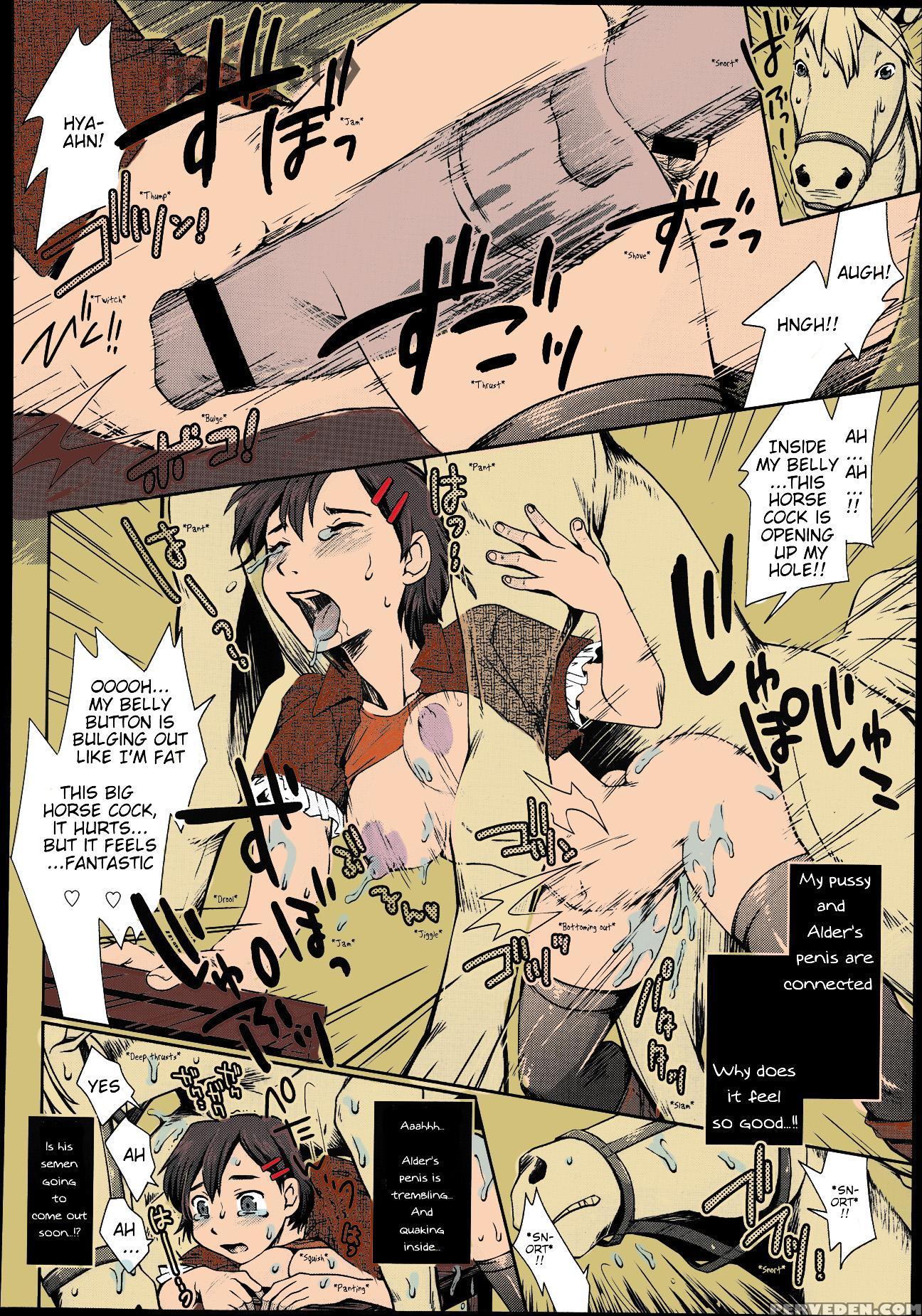 [souko Souji] Himitsu No Umanari Tokubetsu Lesson | The Secret To Horses, Special Lesson (comic Tenma 2013-08) [english] [hayketo] [colorized] 1