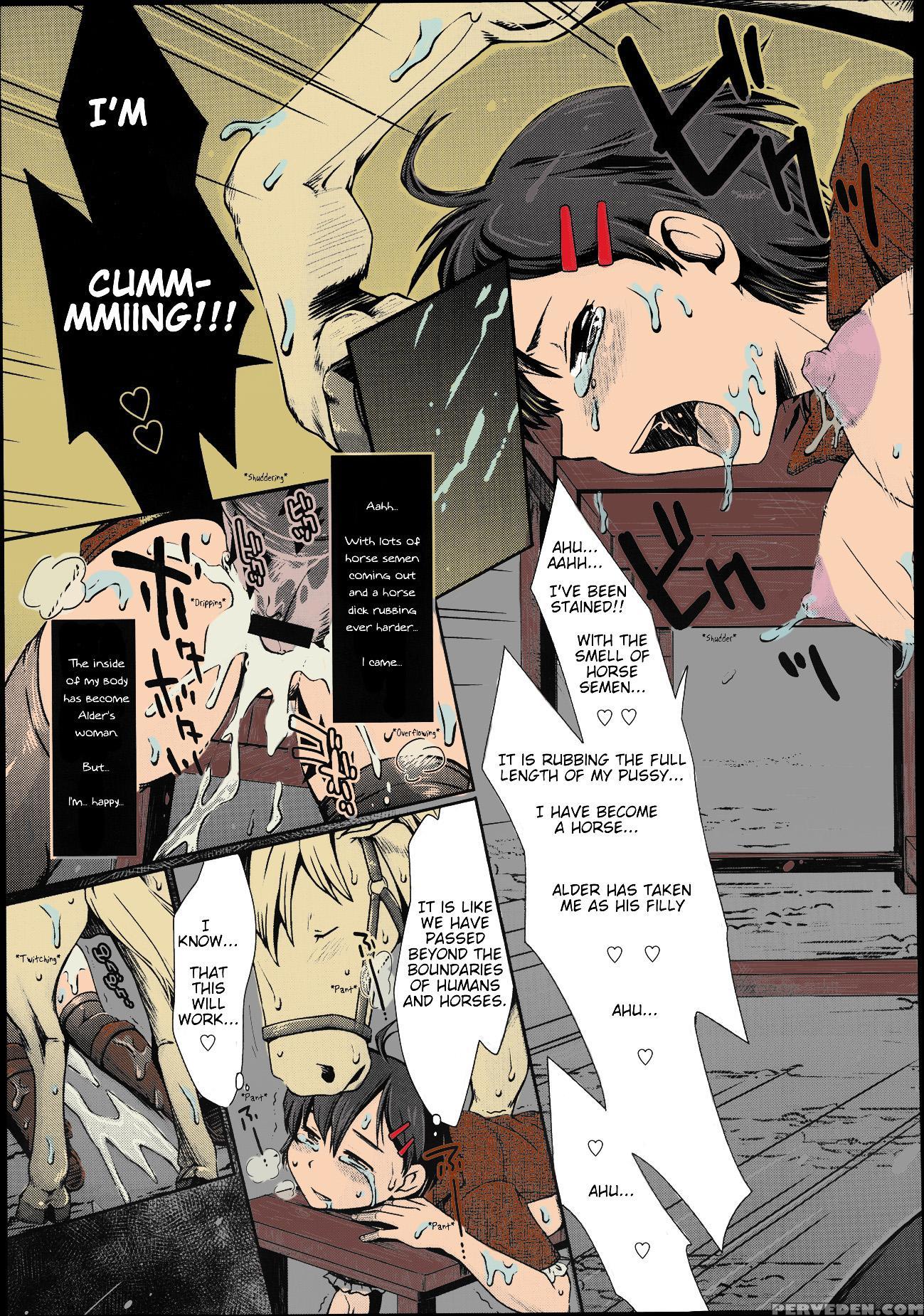 [souko Souji] Himitsu No Umanari Tokubetsu Lesson | The Secret To Horses, Special Lesson (comic Tenma 2013-08) [english] [hayketo] [colorized] 1