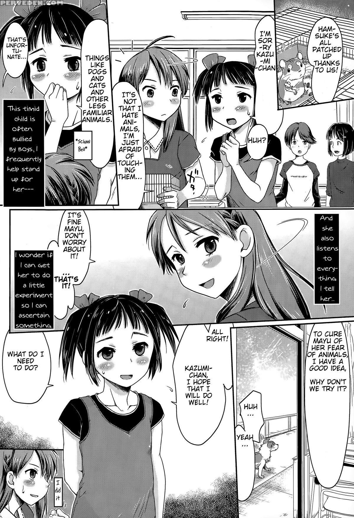 [souko Souji] Ureshi Hazukashi Doubutsu Aigo - Hajimete No Inukan | Happy & Embarrassing Animal Protection - First Time Dog Sex (comic Tenma 2015-04) [english] [mynock] 1