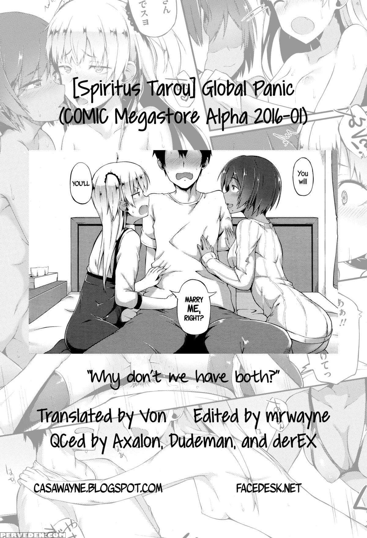 [spiritus Tarou] Global Panic (comic Megastore Alpha 2016-01) [english] =cw + Facedesk= Chapter 1 Page 22