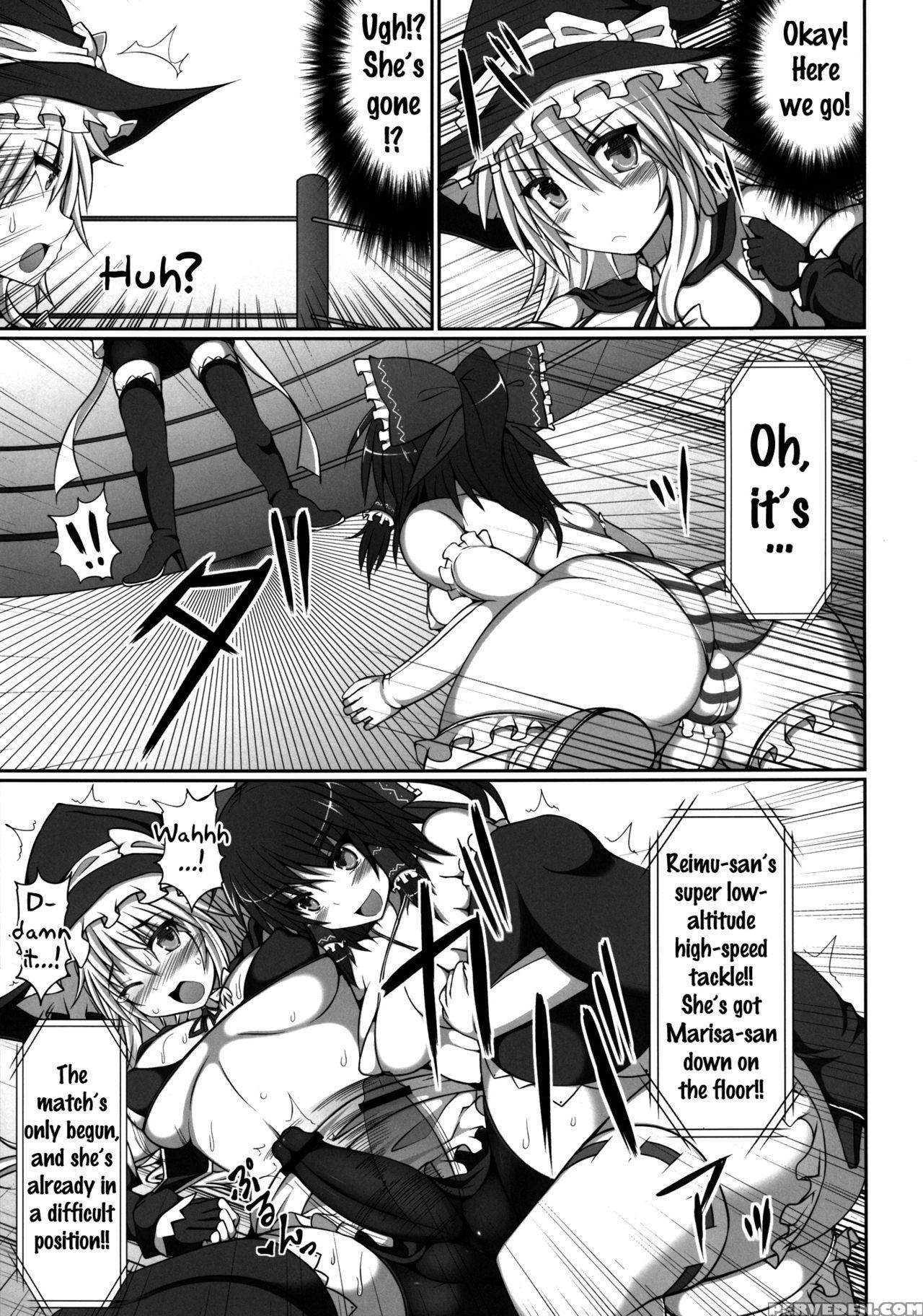 [stapspats (hisui)] Gensoukyou Futanari Chinpo Wrestling - Reimu Vs Marisa (touhou Project) [english] {doujins.com} [digital] Chapter 1 Page 10