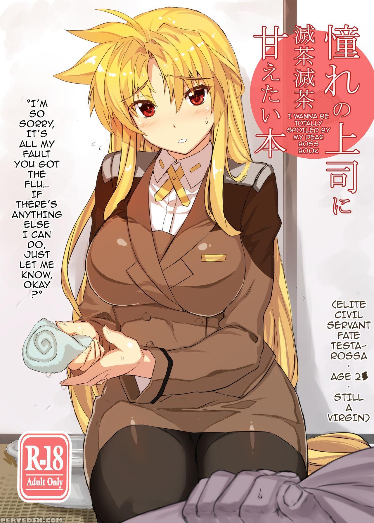 [studio Himawari (himukai Kyousuke)] Akogare No Joushi Ni Mechamecha Amaetai Hon | I Wanna Be Totally Spoiled By My Dear Boss Book (mahou Shoujo Lyrical Nanoha) [english] {darknight} [digital] Chapter 1 Page 1