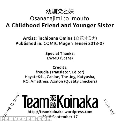 [tachibana Omina] Osananajimi To Imouto - A Childh... 1