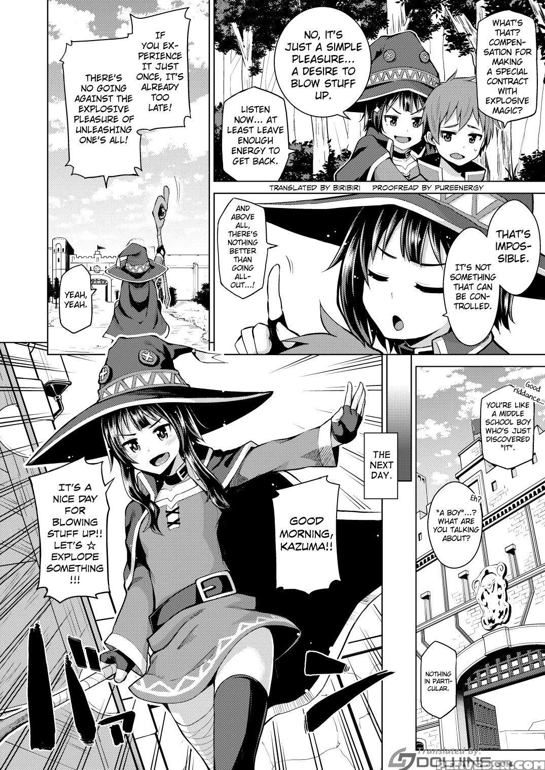 [tamaya (nonaka Tama)] Kono Bakuretsu Musume Ni Ecstasy O! (kono Subarashii Sekai Ni Syukufuku O!) [english] [doujins.com] [digital] 1