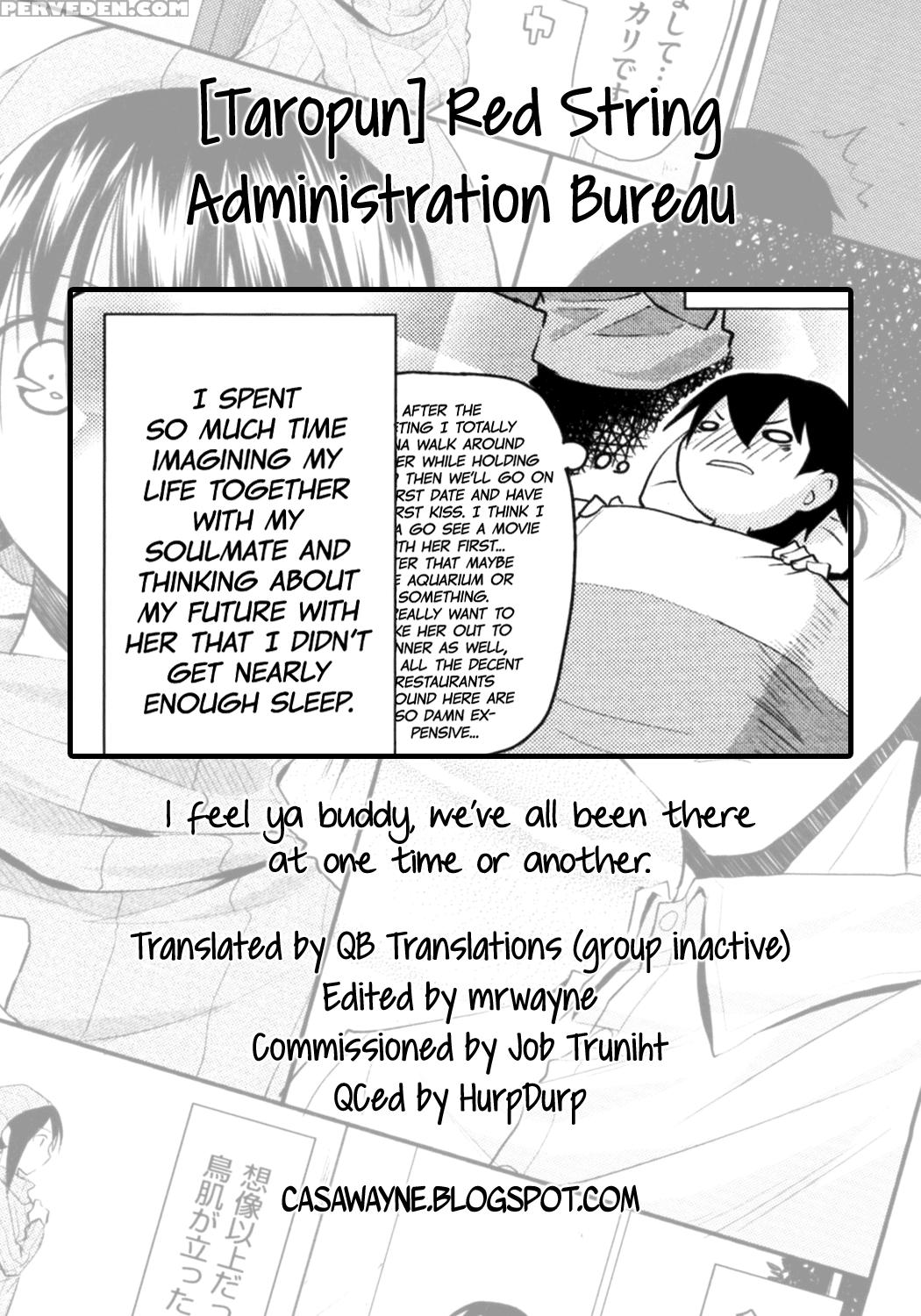 [taropun] Akai Ito Kanrikyoku | Red String Administration Bureau (yokujou Bazooka) [english] [qbtranslations + Cw] Chapter 1 Page 19