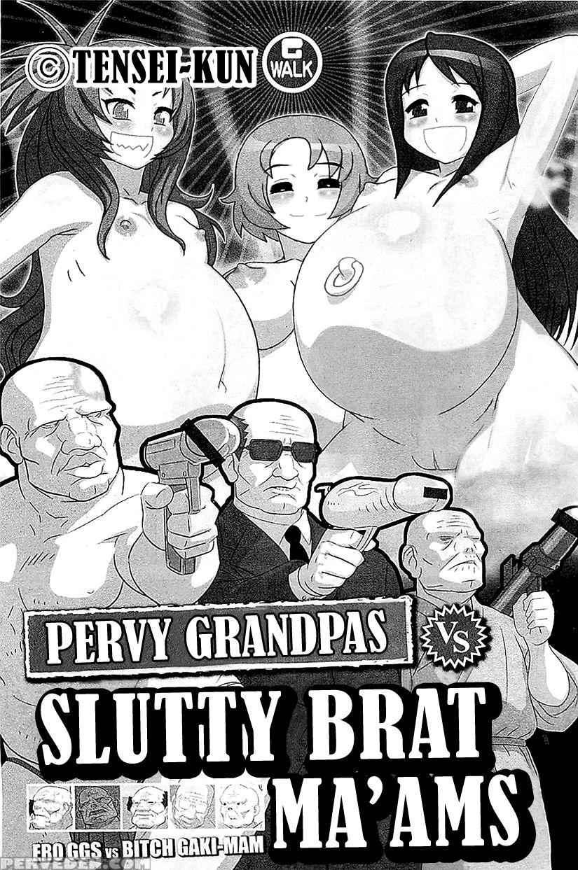 [tensei-kun] Ero Ggs Vs Bitch Gaki-mam | Pervy Grandpas Vs Slutty Brat Ma'ams [english] =lwb= 1