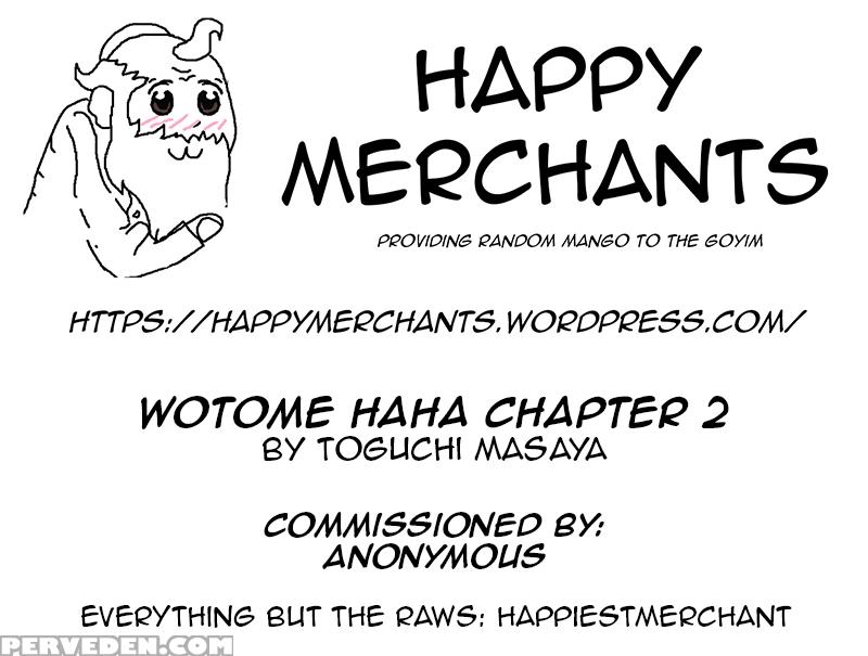 [toguchi Masaya] Wotome Haha Ch. 2 [english] [happymerchants] 1