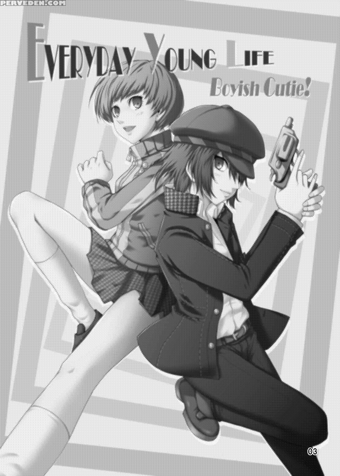 [usagi No Shippo (tatsuhide)] Everyday Young Life -boyish Cutie!- (persona 4) [english] [cgrascal] [digital] 1