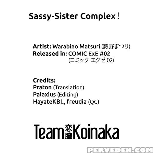 [warabino Matsuri] Sassy-sister Complex! (comic Exe 02) [english] [team Koinaka] 1